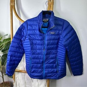 Patagonia Blue Down Puffer Jacket sz S